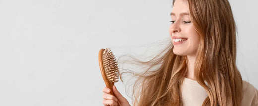 young women with long hair after applying rosemary hair oil- dazze and blussh