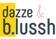 dazze and blussh, dazze & blussh complete logo without bg, d&b
