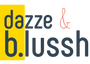 dazze and blussh, dazze & blussh complete logo without bg, d&b
