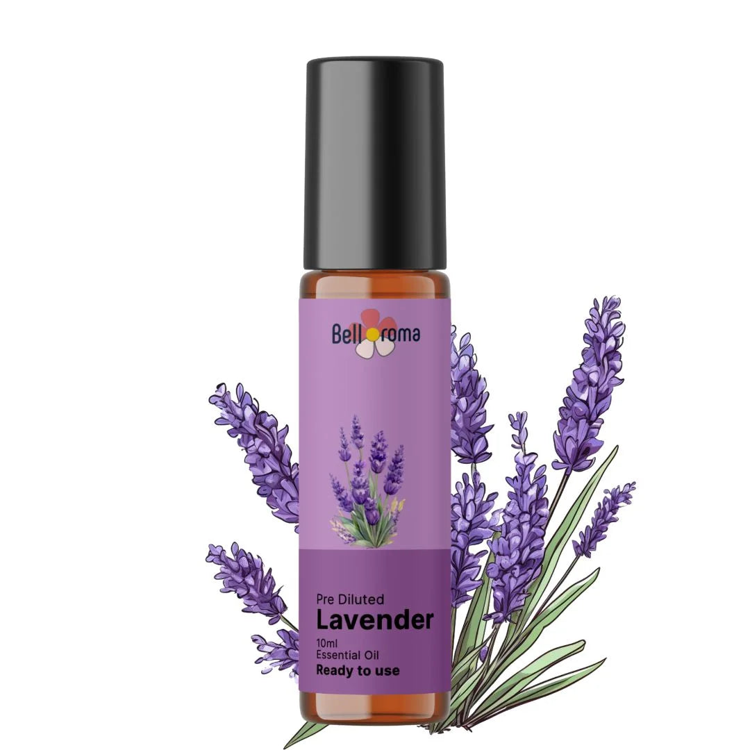 Pre Diluted Lavender Roll On in Almond & Grapeseed Oil - Dazze and blussh