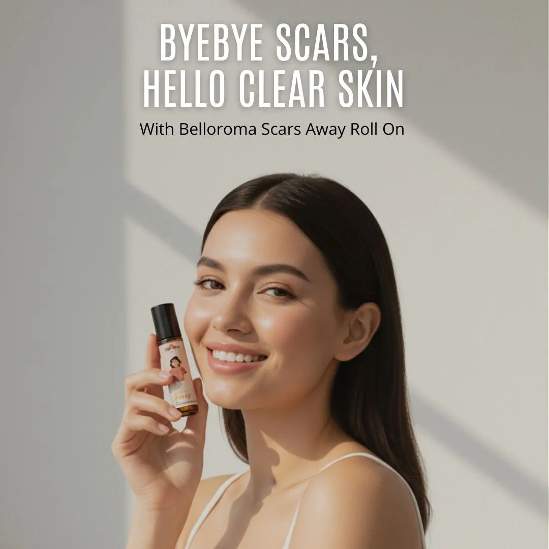Scars Away Roll On | Reduces Scars, Stretch Marks & Uneven Skin Tone