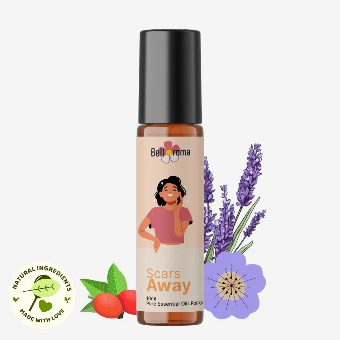 Scars Away Roll On | Reduces Scars, Stretch Marks & Uneven Skin Tone