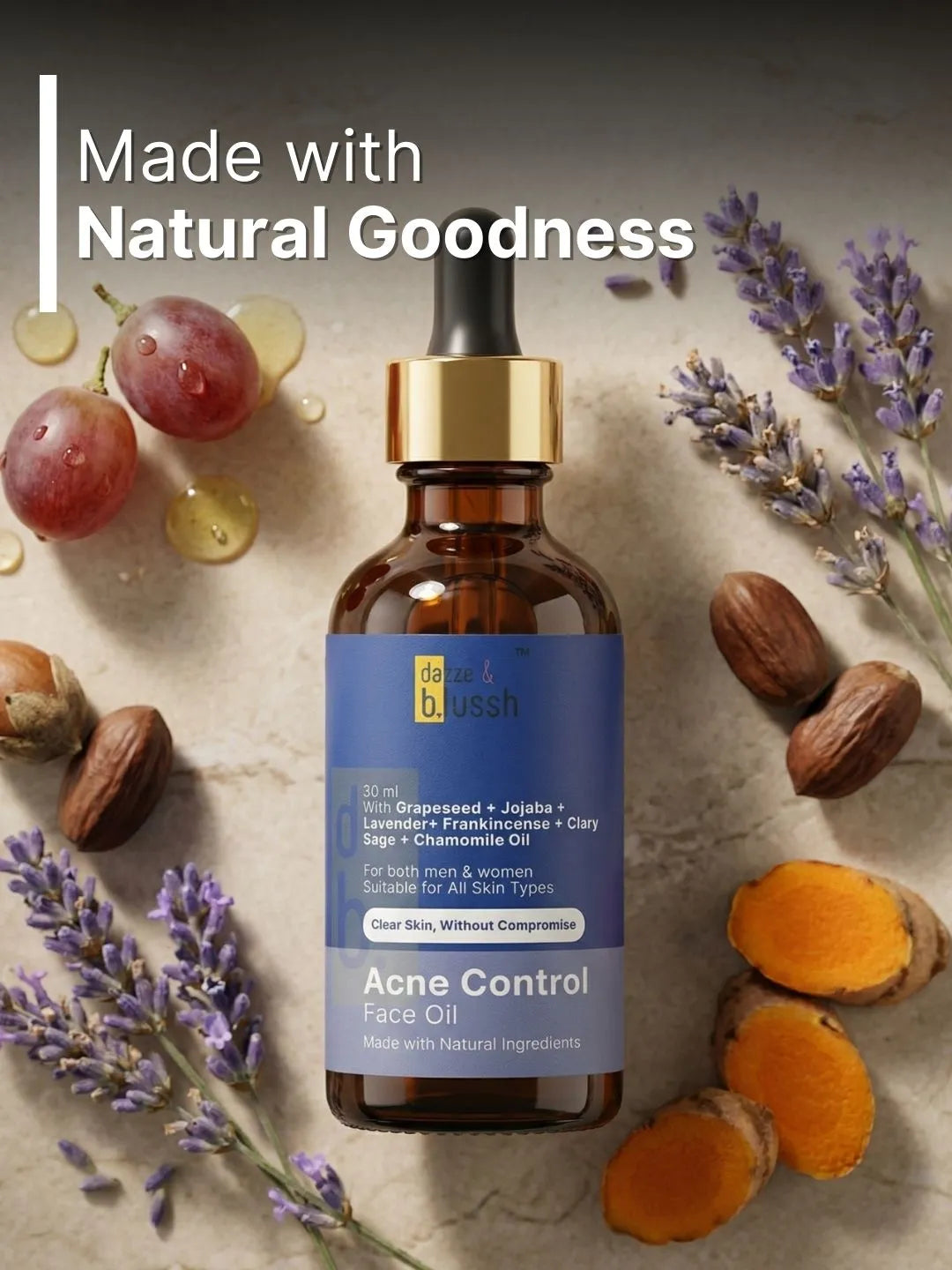 Acne Control Face Oil - Dazze and blussh