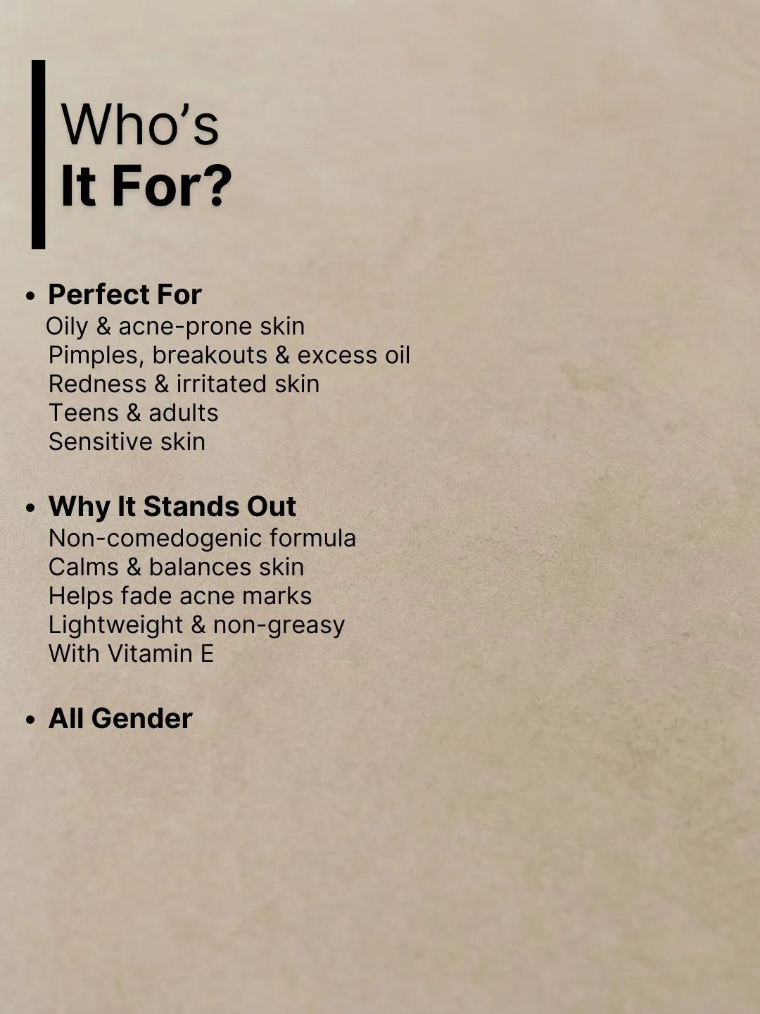 Acne Control Face Oil - Dazze and blussh