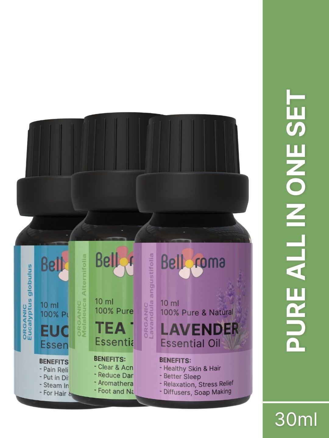 Essential Oils Set - Set of 3 - Dazze and blussh