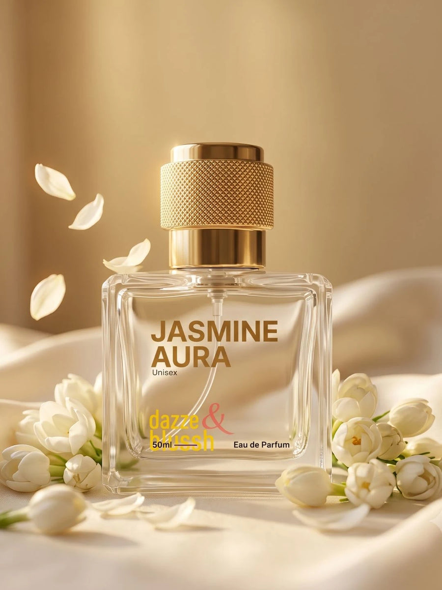 Jasmine Aura Eau de Parfum – Jasmine, Orange Blossom & Vanilla - Dazze and blussh
