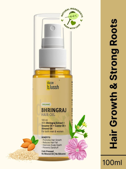 Bhringraj Hair Oil - Overall Hair Health & Premature Greying Care