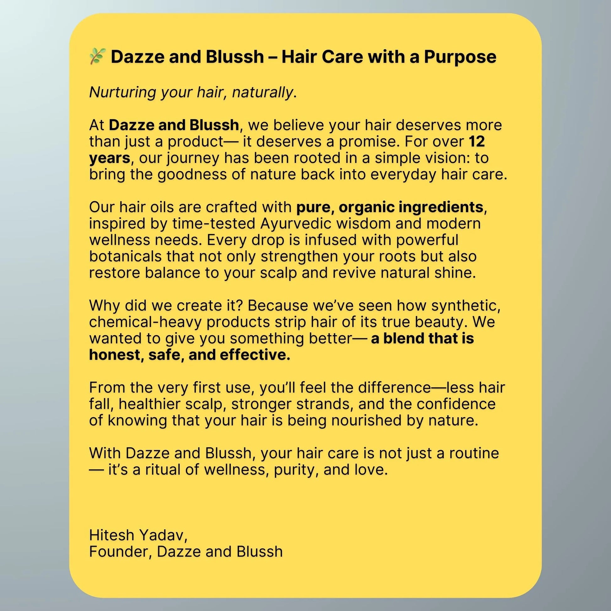 Bhringraj Hair Oil for Hair Growth & Scalp Nourishment - Dazze and blussh