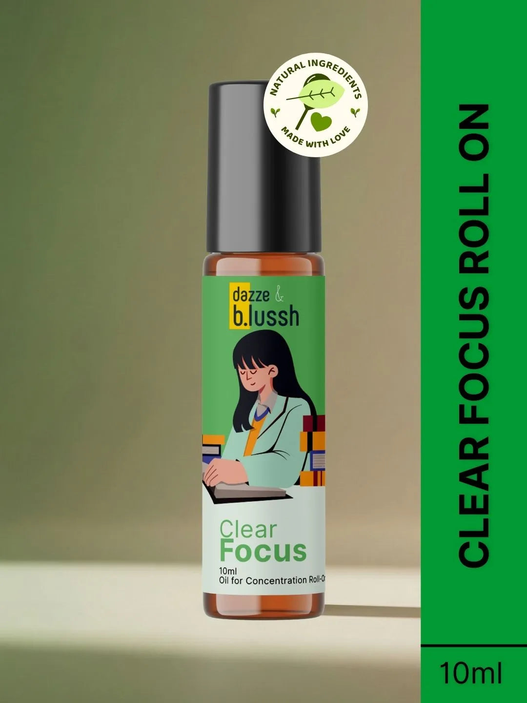 Clear Focus Roll On - Boost Your Concentration Naturally
