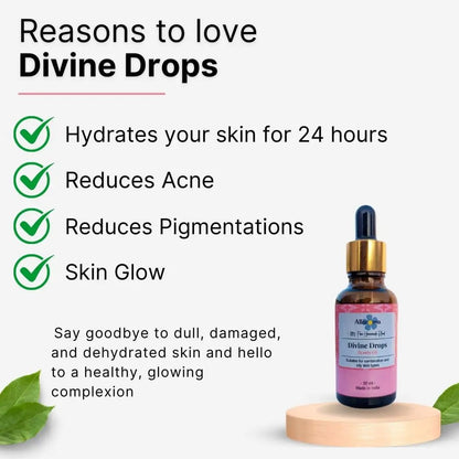 Alloroma divine drops face oil Ingredients, Dazze and blussh d&b