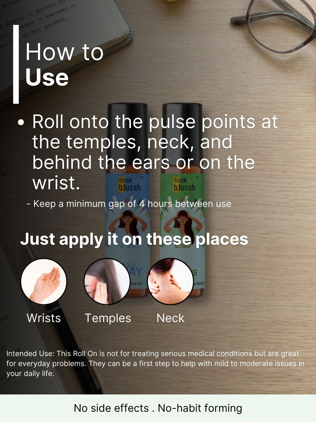 Exam Focus Combo – Stress Away + Clear Focus Roll-On (2 × 10 ml)