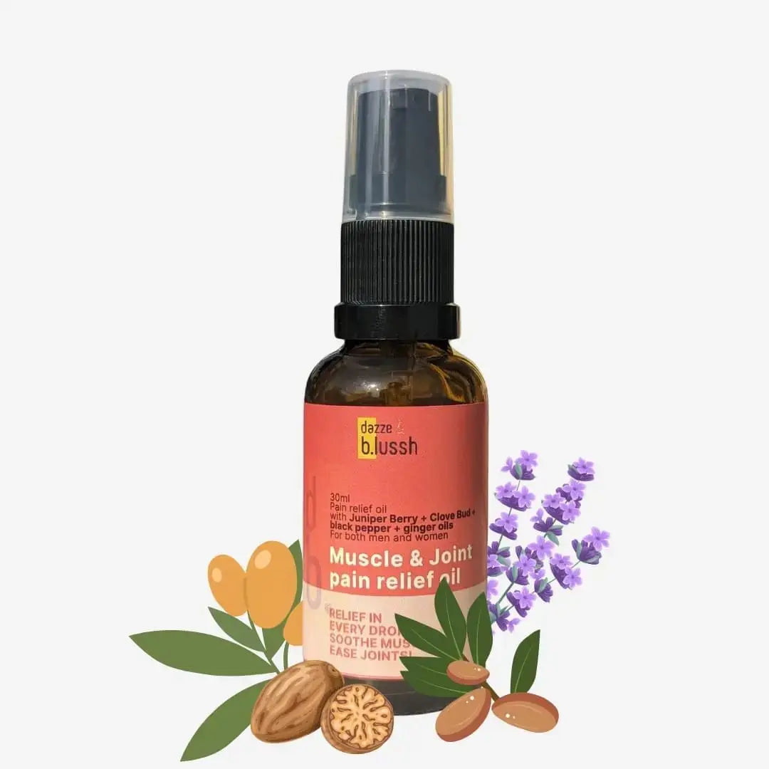 Muscle & joint pain relief oil - Dazze and blussh