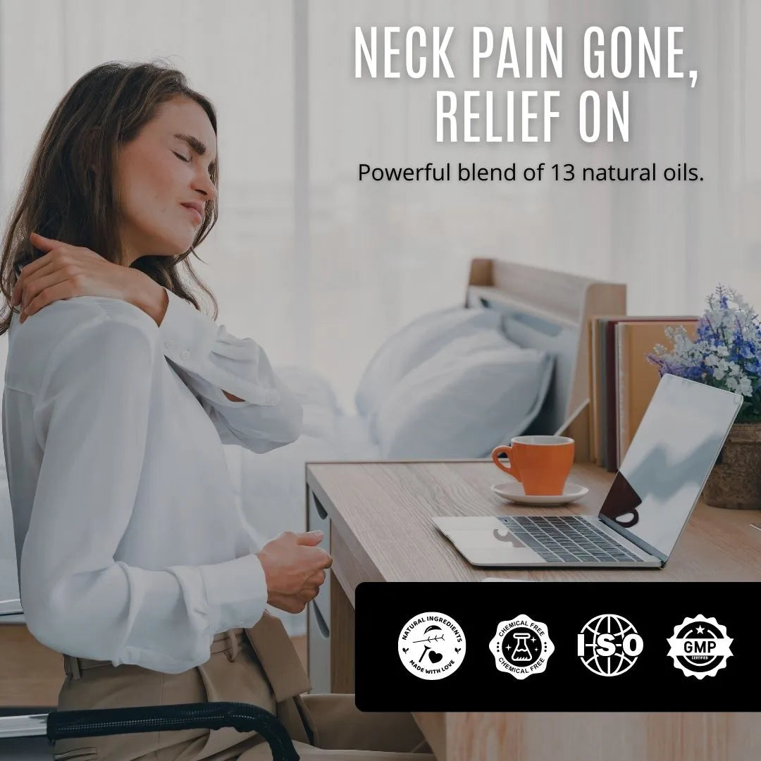 Neck Pain Roll On - Dazze and blussh