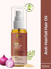 Onion Hair Oil for Reduces Hair Fall, Promotes Hair Growth, Adds Shine - Dazze and blussh