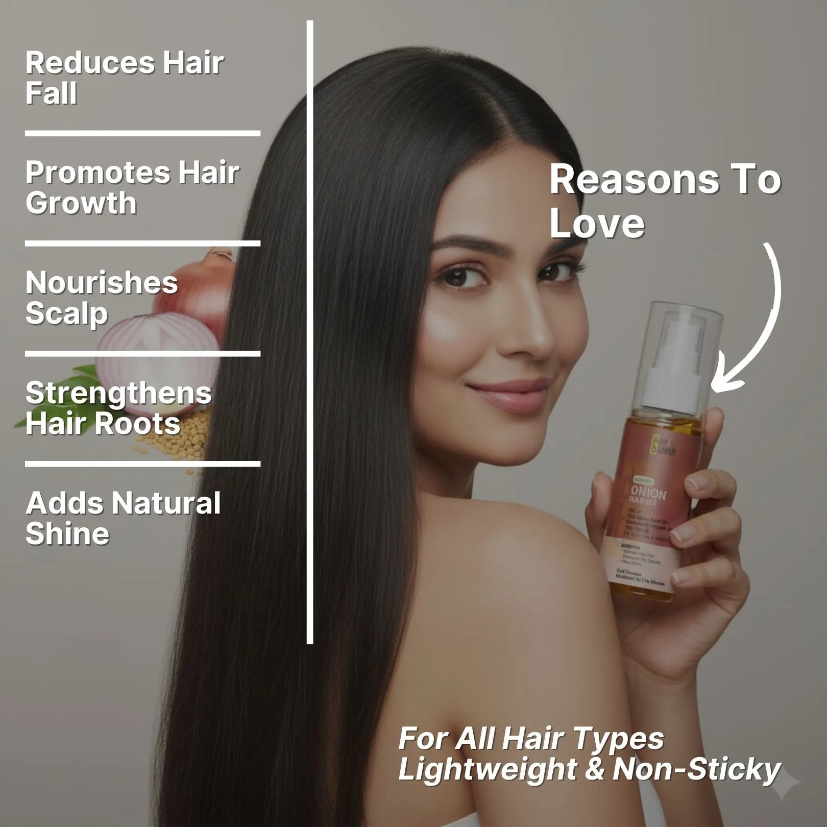 Onion Hair Oil - Dazze and blussh