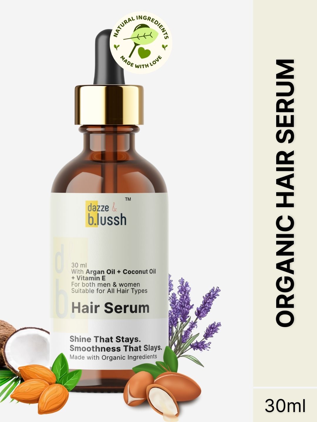 Hair Serum Oil – Shine, Smoothness & Frizz Control - Dazze and blussh