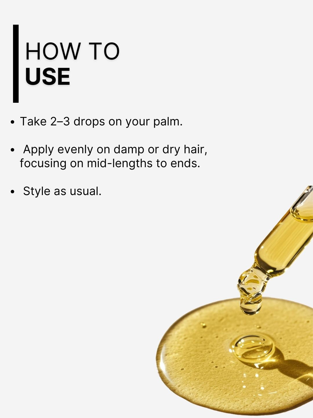 Hair Serum Oil – Shine, Smoothness & Frizz Control - Dazze and blussh