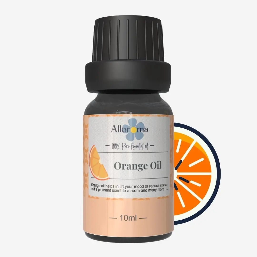 100% pure Orange Essential Oil by Alloroma - Dazze and blussh - Essential oil bottle