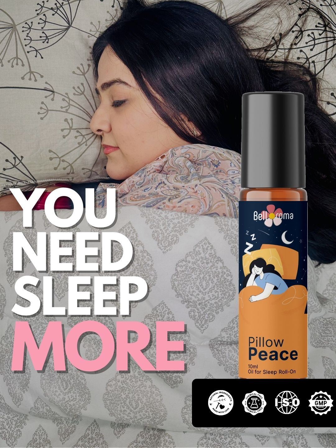 Pillow Peace Roll On for Deep Sleep - Dazze and blussh