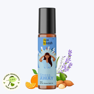 Stress Away Aromatherapy Roll-On – Calming Essential Oil Blend, 10ml