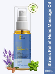 Stress Relief Head Massage Oil with Lavender Oil - Dazze and blussh