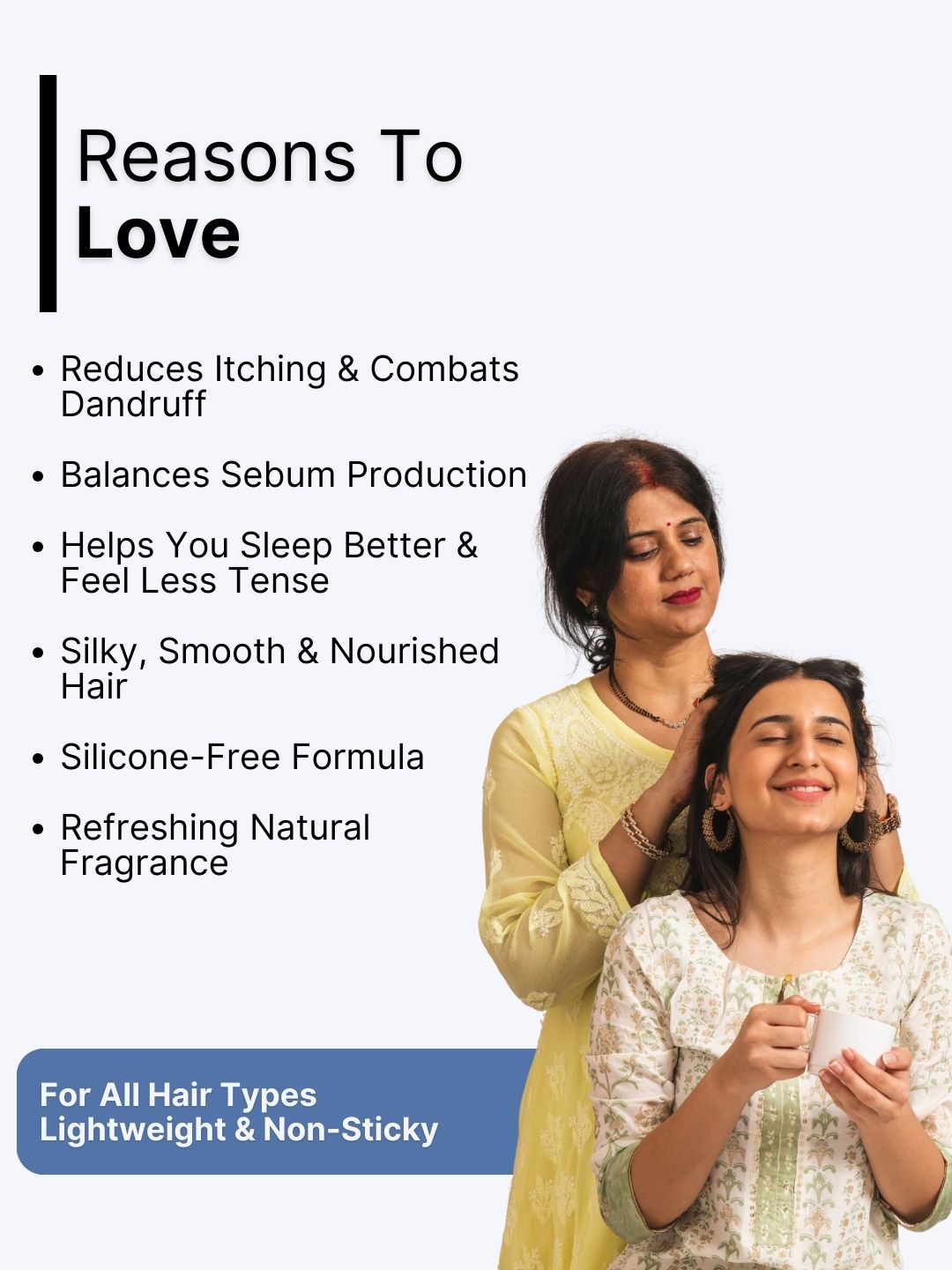 Stress Relief Head Massage Oil with Lavender Oil - Dazze and blussh