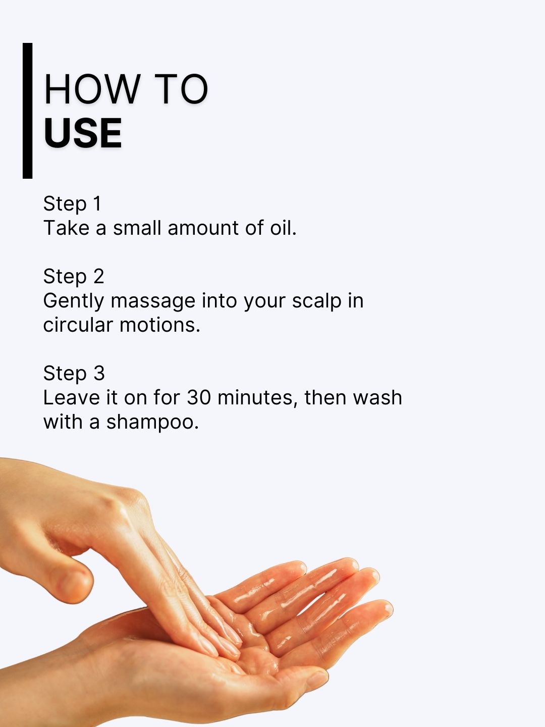 Stress Relief Head Massage Oil with Lavender Oil - Dazze and blussh