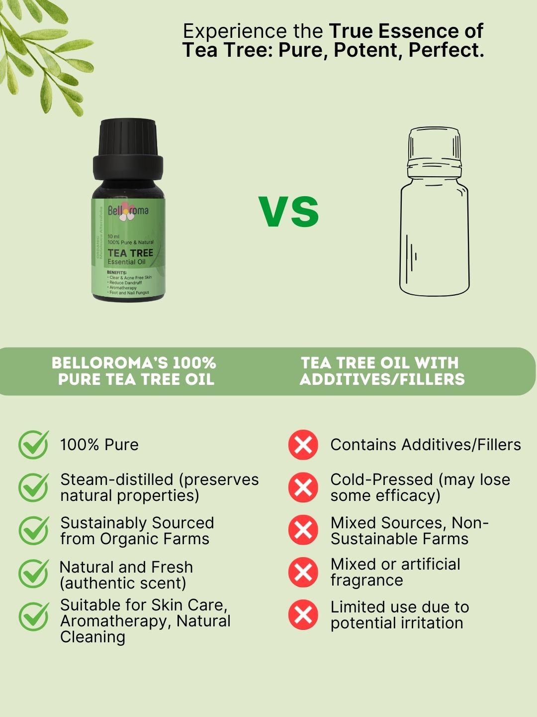 100% pure Tea Tree Essential Oil - Dazze and blussh