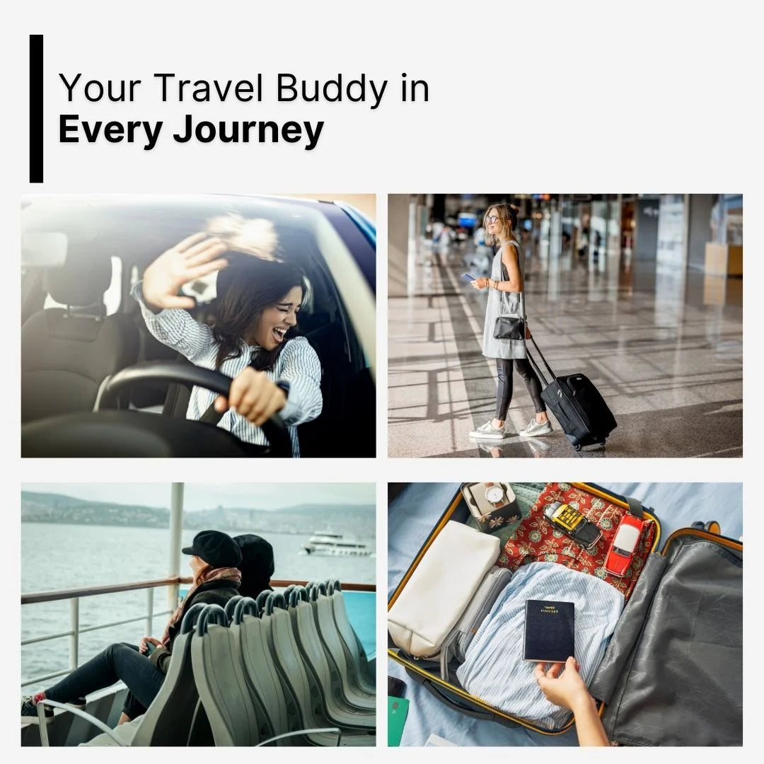Travel Ease Roll-On | Natural Motion Sickness & Nausea Relief | For Car, Flight, Cruise & Morning Sickness