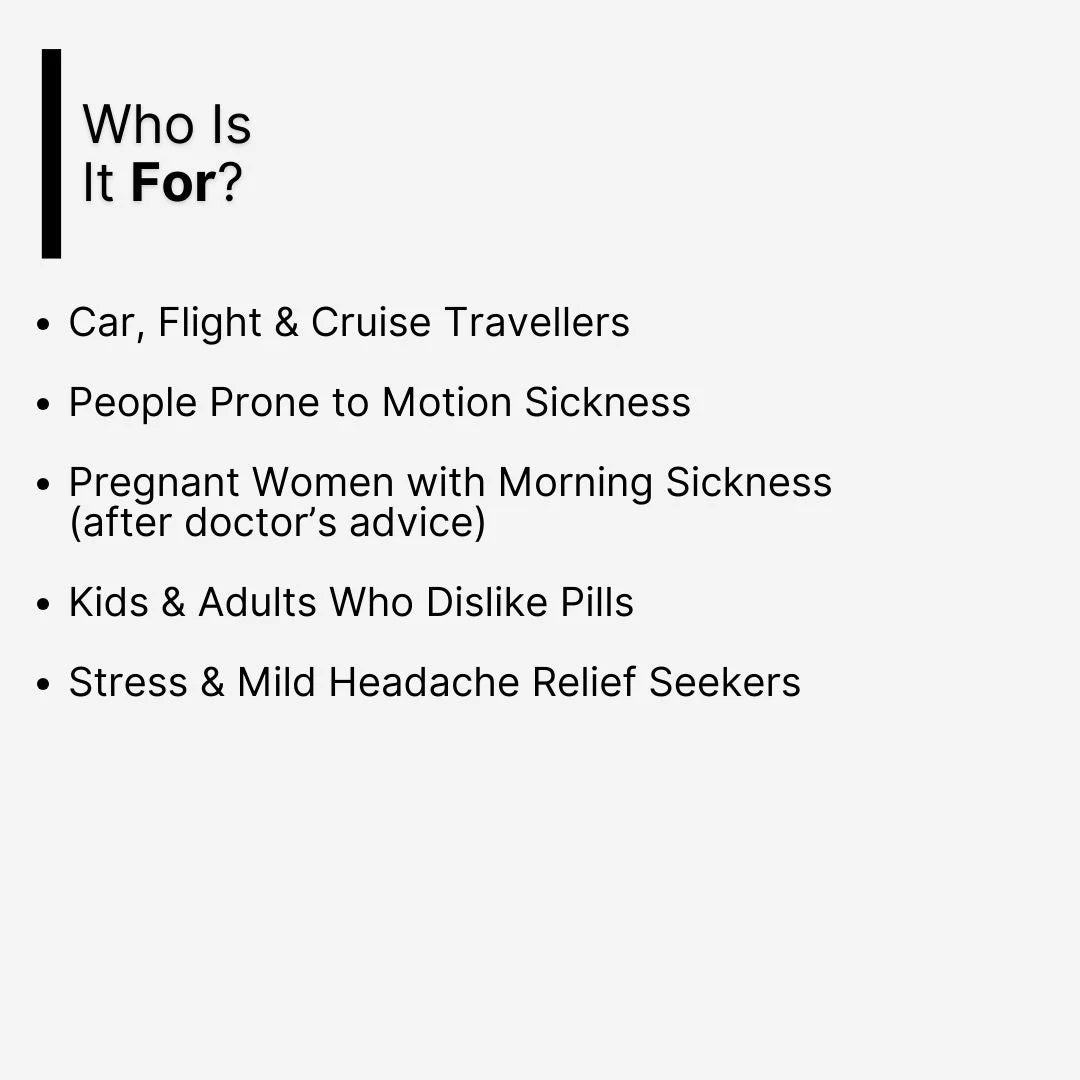 Travel Ease Roll-On | Natural Motion Sickness & Nausea Relief | For Car, Flight, Cruise & Morning Sickness