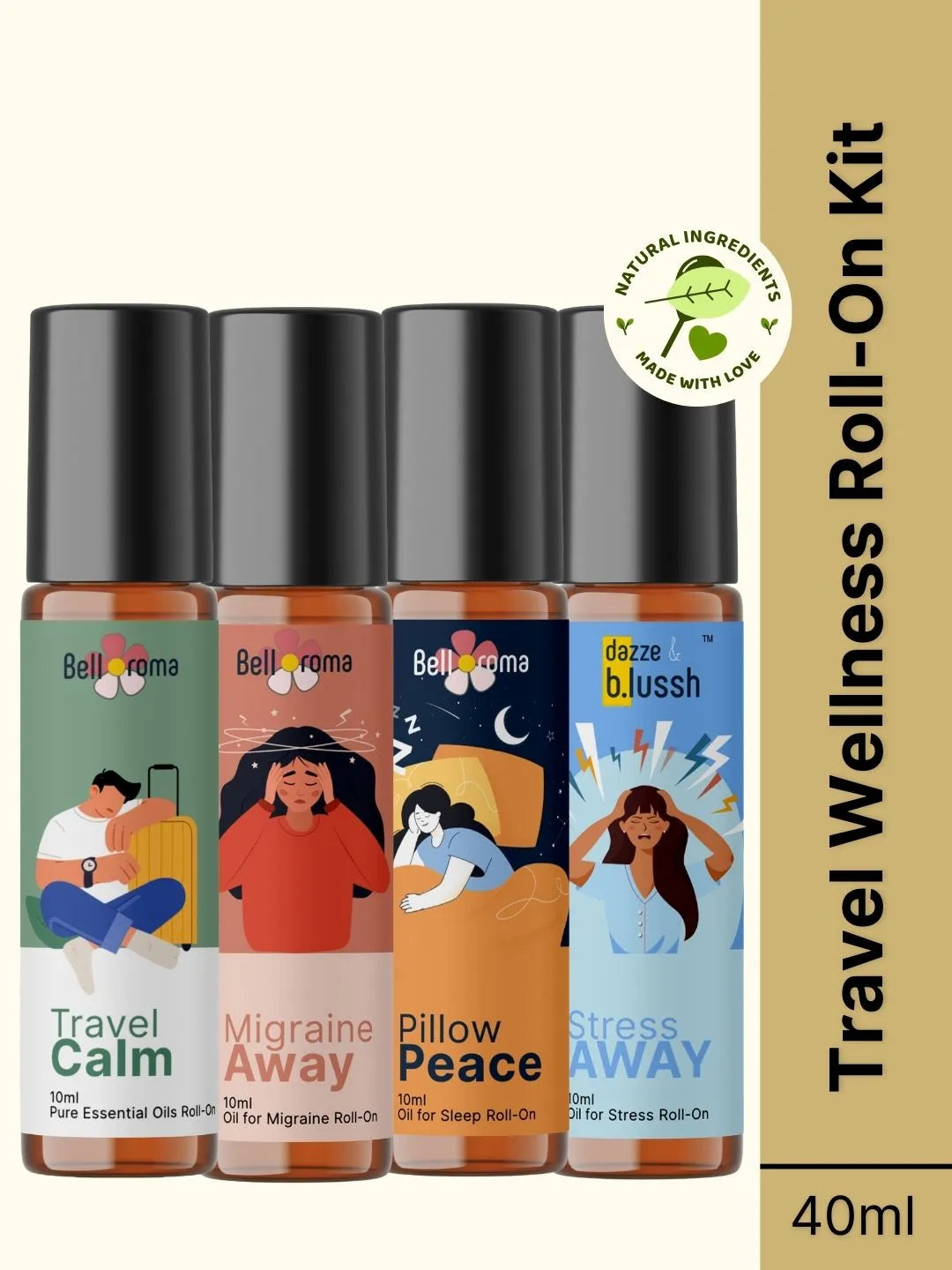 Travel Wellness Roll-On Kit – Stay Calm, Sleep Better & Feel Your Best Anywhere